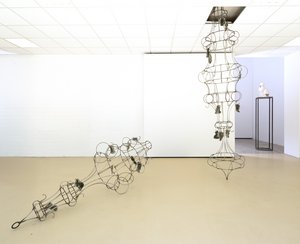 Diplomarbeit in Form einer Installation mit Titel 'Night Catch' von Daphne Schüttkemper